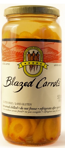 Blazed Carrots Box (3 Jar) 16 oz each
